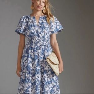 Anthropologie Cotton Somerset Maxi